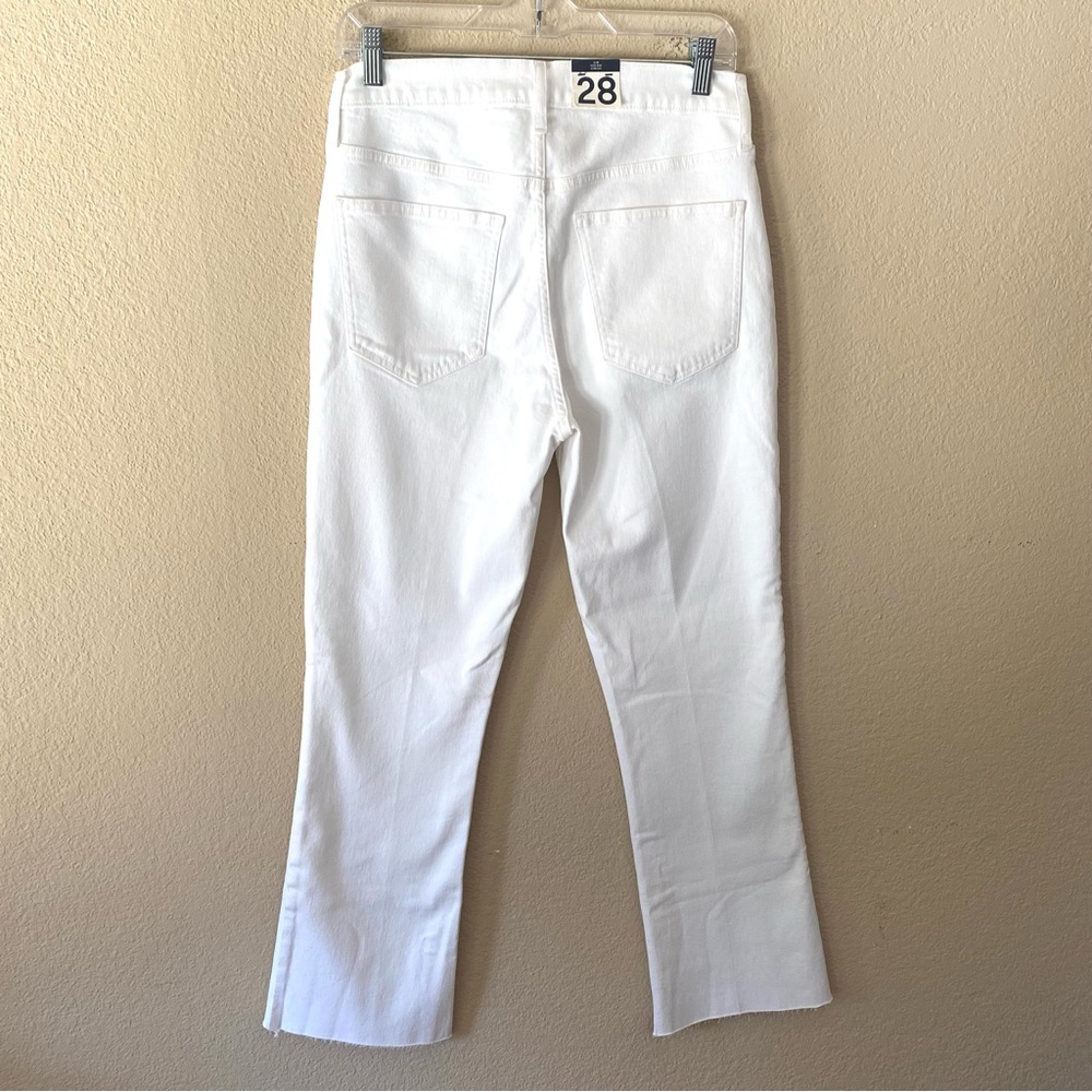 Gap Women’s Kick Fit High Rise Jeans in Optic White 28L - Picture 3 of 11